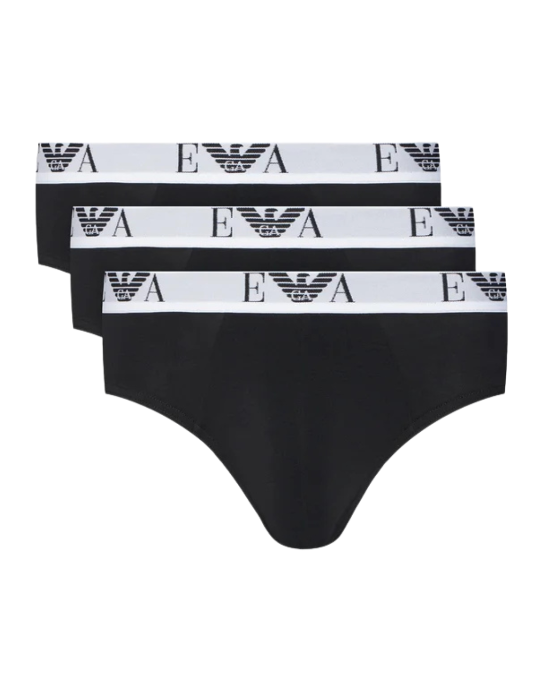 Emporio Armani - 3 Pack Slip - Nero