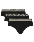 Emporio Armani - 3 Pack Slip - Nero