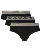 Emporio Armani - 3 Pack Slip - Nero