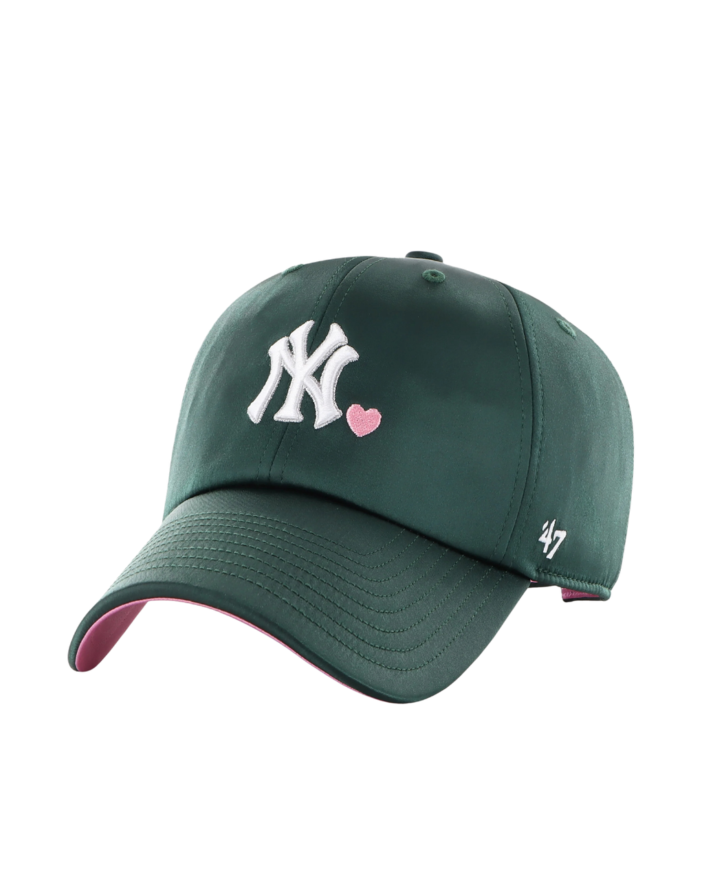 '47 - Cappellino Satin Clean UP New York Yankees - Dark Green