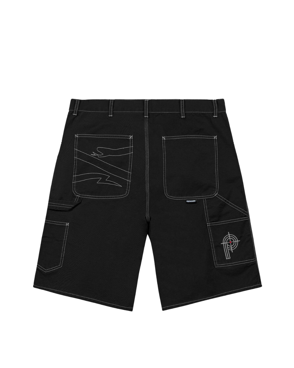 Propaganda - Carpenter Short Regular Fit Target - Nero