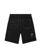 Propaganda - Carpenter Short Regular Fit Target - Nero