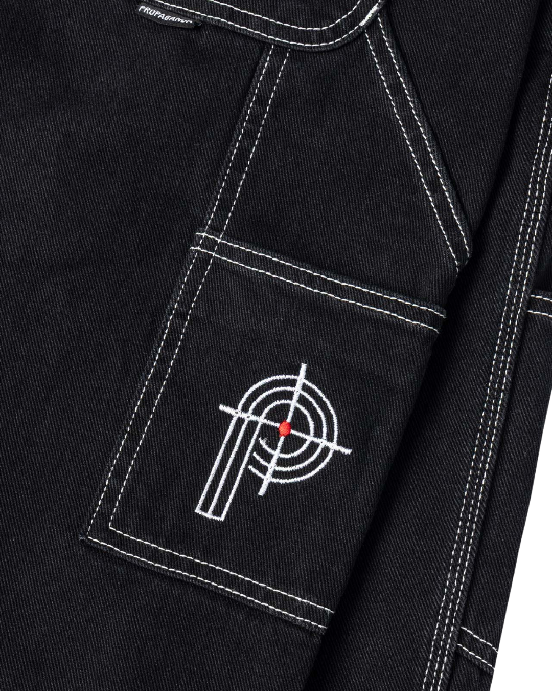 Propaganda - Carpenter Short Regular Fit Target - Nero