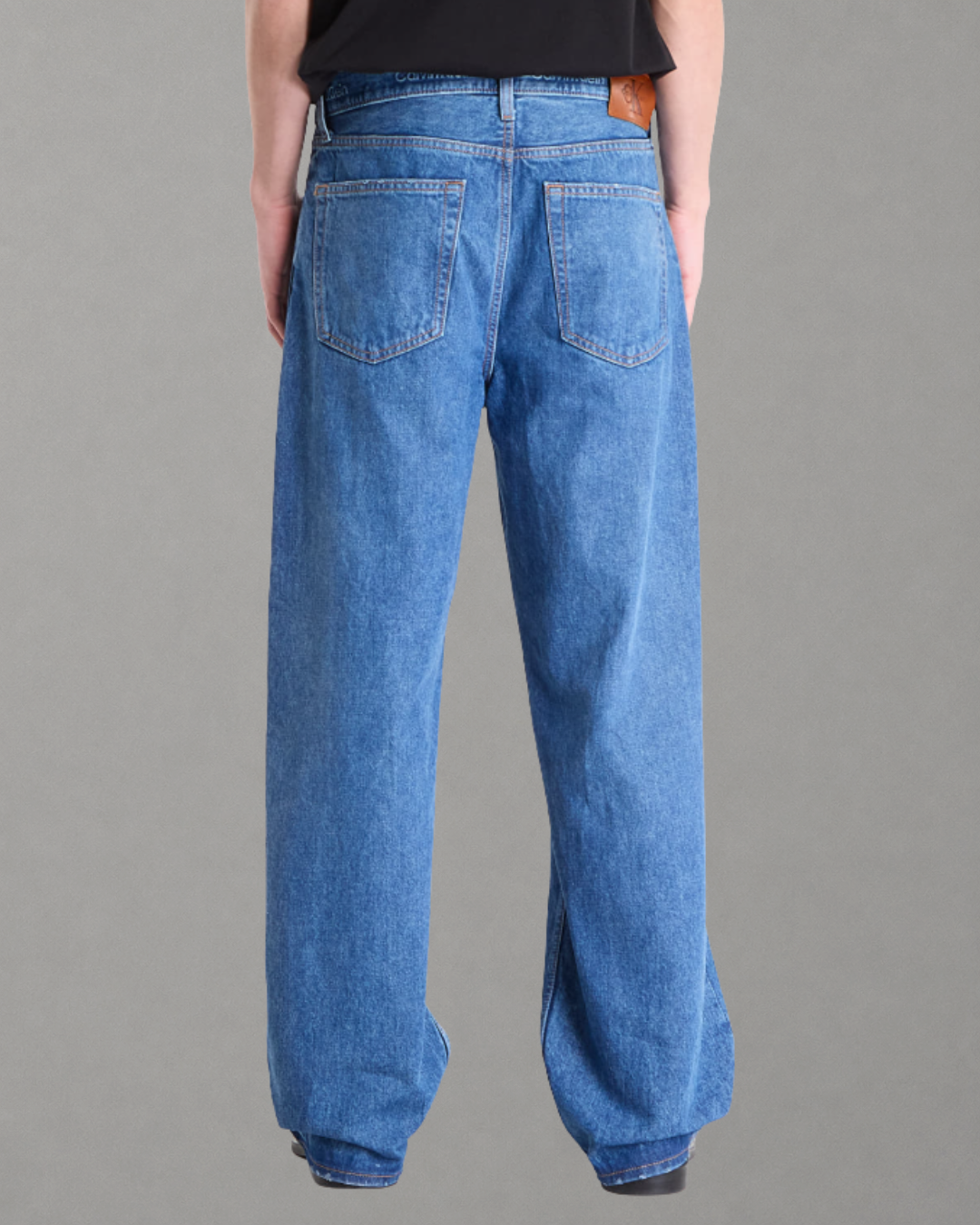 Calvin Klein Jeans - Baggy CK Boulder Blue Jean - Blu