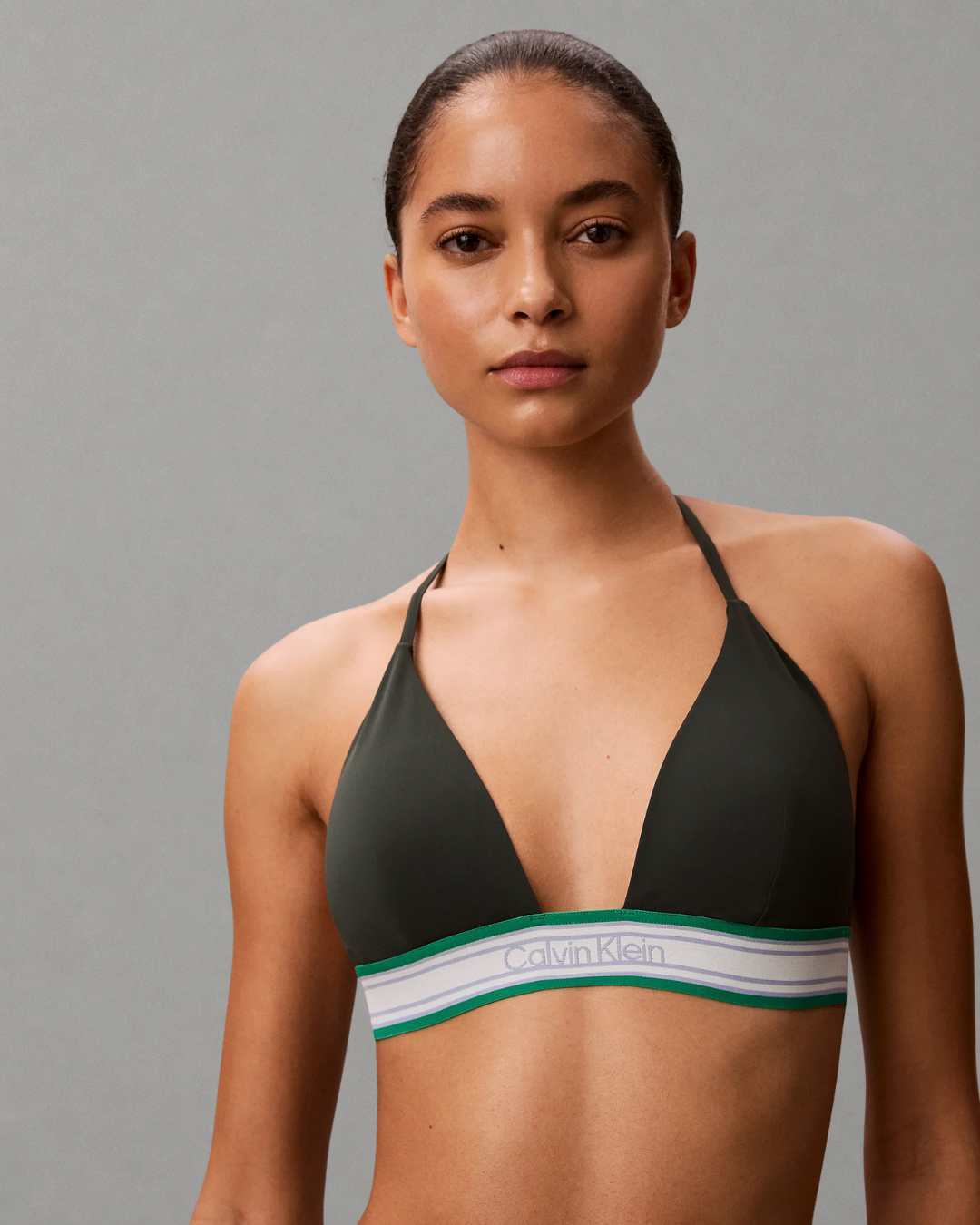 Calvin Klein Jeans - Halter Triangle - Verde