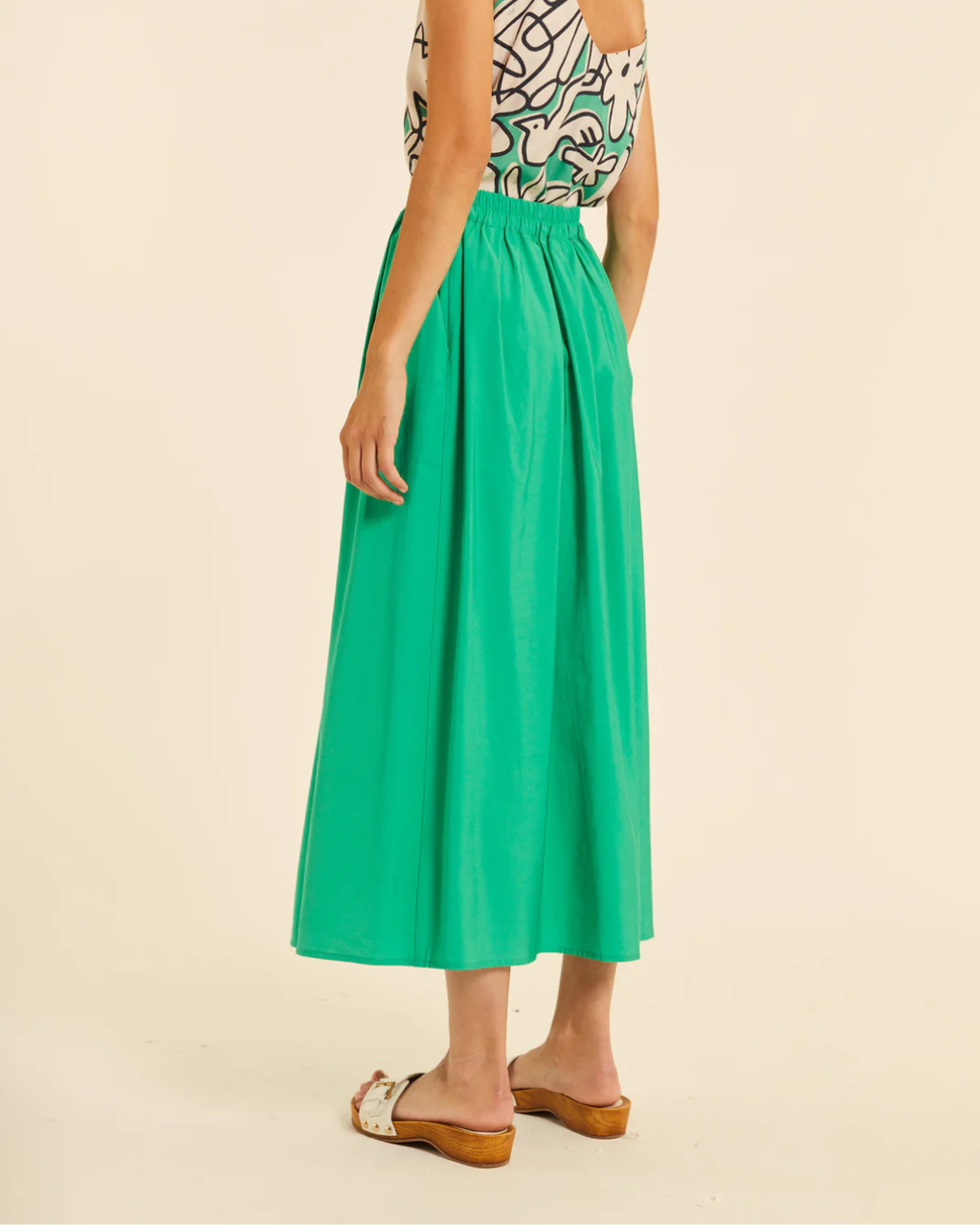 Pepa Loves - Falda Rizada - Verde