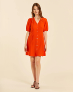Pepa Loves - Vestido Skate Coral - Rosso