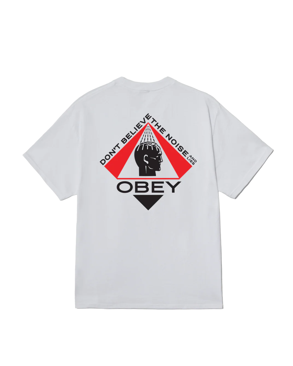 Obey - Obey Icon Pyramid Tee - Bianco
