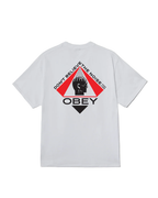 Obey - Obey Icon Pyramid Tee - Bianco