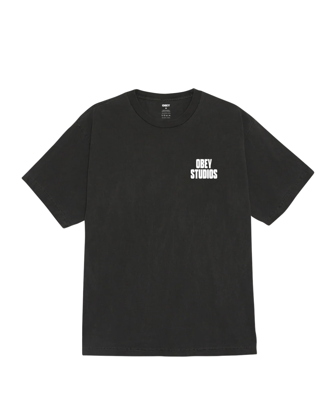 Obey - Obey Stamped Tee - Nero