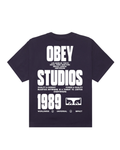 Obey - Obey Stamped Tee - Viola