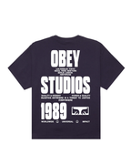 Obey - Obey Stamped Tee - Viola