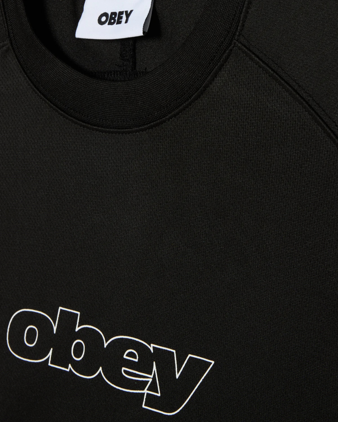 Obey - Obey Runner Active Top Tee - Nero