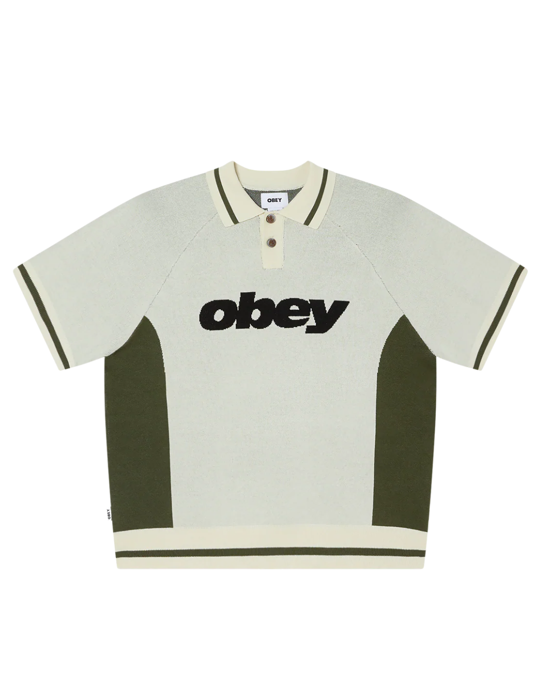 Obey - Obey Sport Polo Sweater - Beige