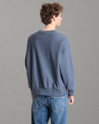 Calvin Klein Jeans - LS Premium Terry Graphic Crewneck - Dark Slate