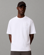 Calvin Klein Jeans - SS 16S Aug Calvin Kln Trvl Graphic Tee - Bianco