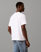 Calvin Klein Jeans - SS 20S Calvin Rsrt Cursive Graphic Tee - Bianco