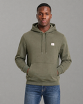 Calvin Klein Jeans - LS EU 350 Terry Badge Hoodie - Dusty Olive