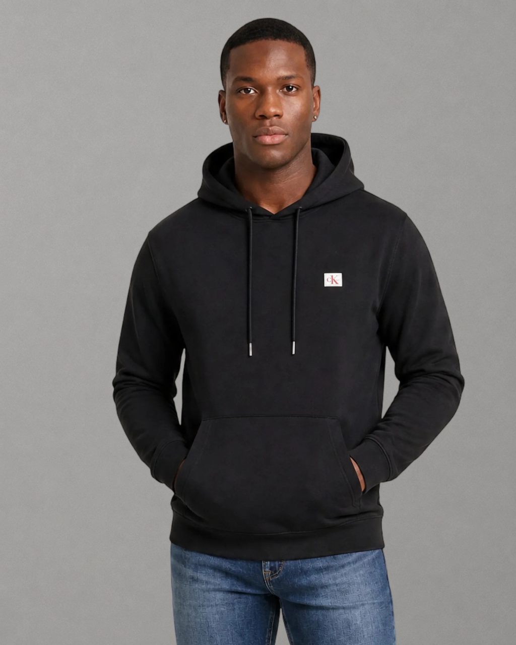 Calvin Klein Jeans - LS EU 350 Terry Badge Hoodie - Nero