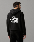 Calvin Klein Jeans - LS 350 Terry EU Graphic Hoodie - Nero