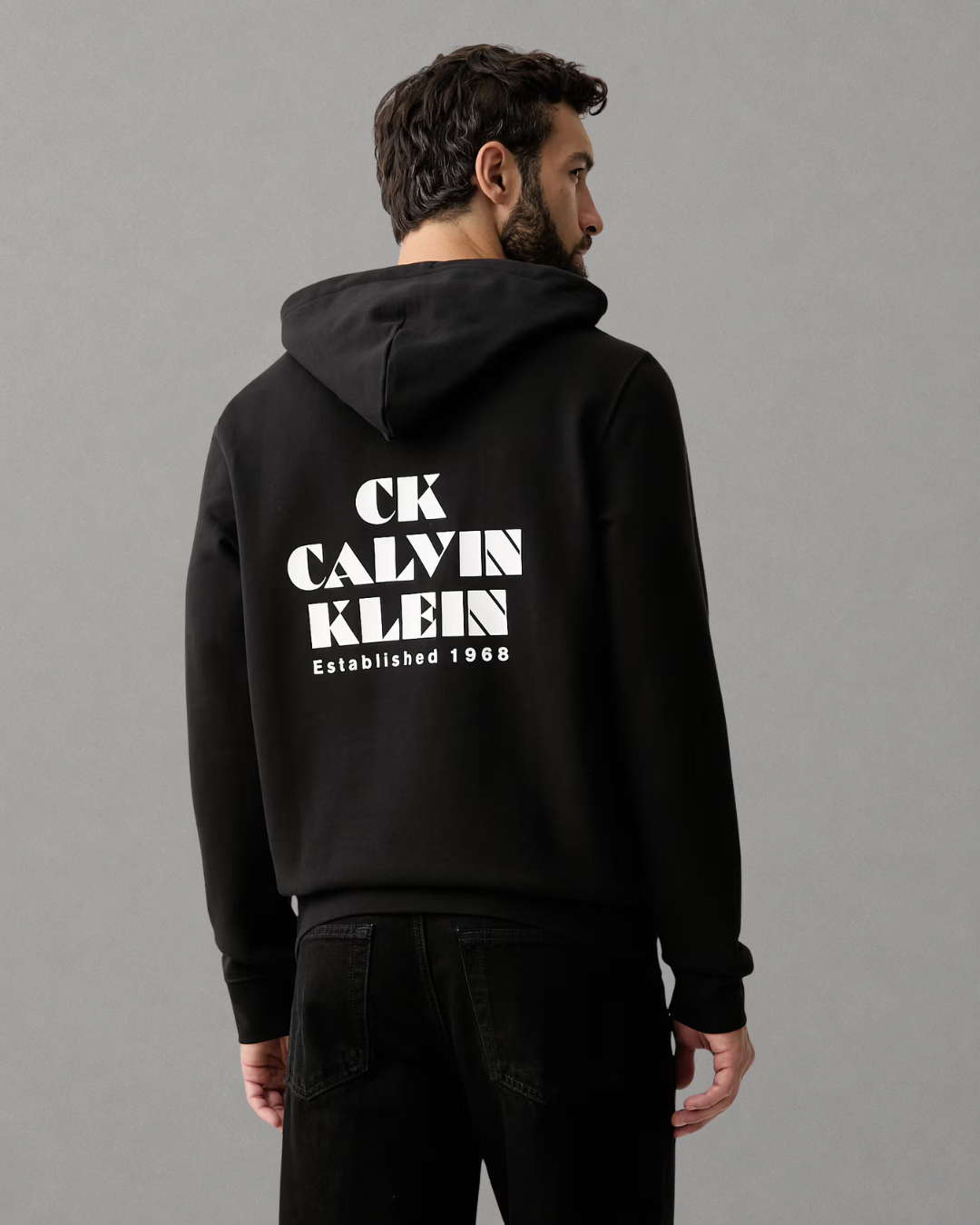 Calvin Klein Jeans - LS 350 Terry EU Graphic Hoodie - Nero