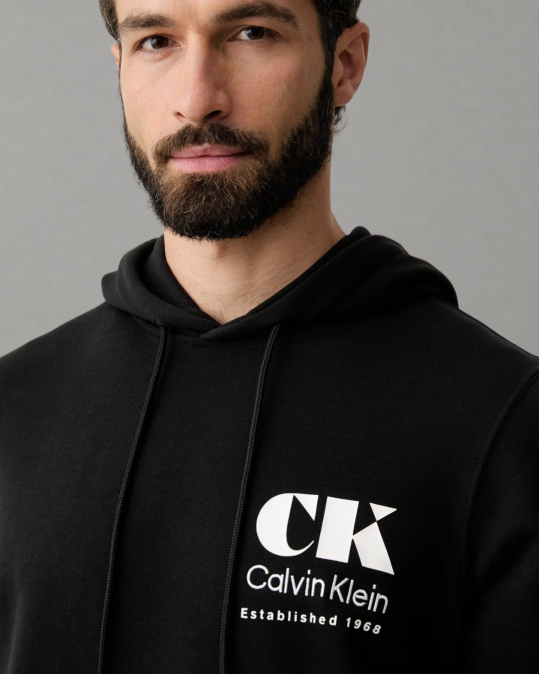 Calvin Klein Jeans - LS 350 Terry EU Graphic Hoodie - Nero