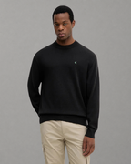 Calvin Klein Jeans - EU LS Cotton Relaxed Crewneck Sweater - Nero