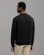 Calvin Klein Jeans - EU LS Cotton Relaxed Crewneck Sweater - Nero