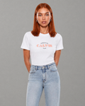 Calvin Klein Jeans - SS Classic Resort Calvin Logo Tee - Bianco