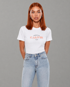 Calvin Klein Jeans - SS Classic Resort Calvin Logo Tee - Bianco