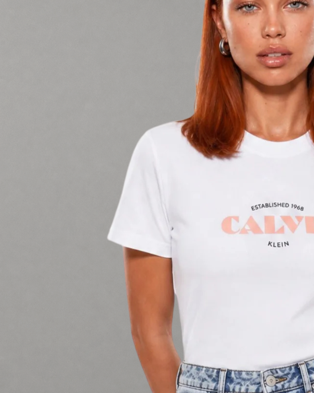 Calvin Klein Jeans - SS Classic Resort Calvin Logo Tee - Bianco