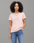Calvin Klein Jeans - SS Baby Terry Hero Monologo Tee - Mangano Calcite