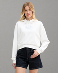 Calvin Klein Jeans - LS French Terry Graphic PO Hoodie - Bianco