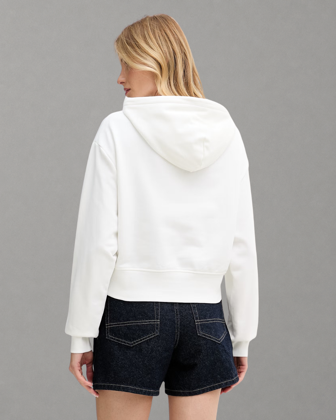 Calvin Klein Jeans - LS French Terry Graphic PO Hoodie - Bianco