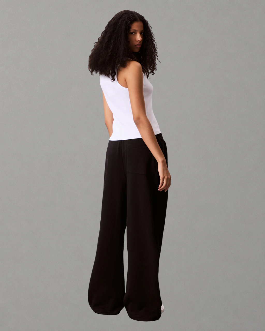 Calvin Klein Jeans - French Terry Woven Label Jogger - Nero