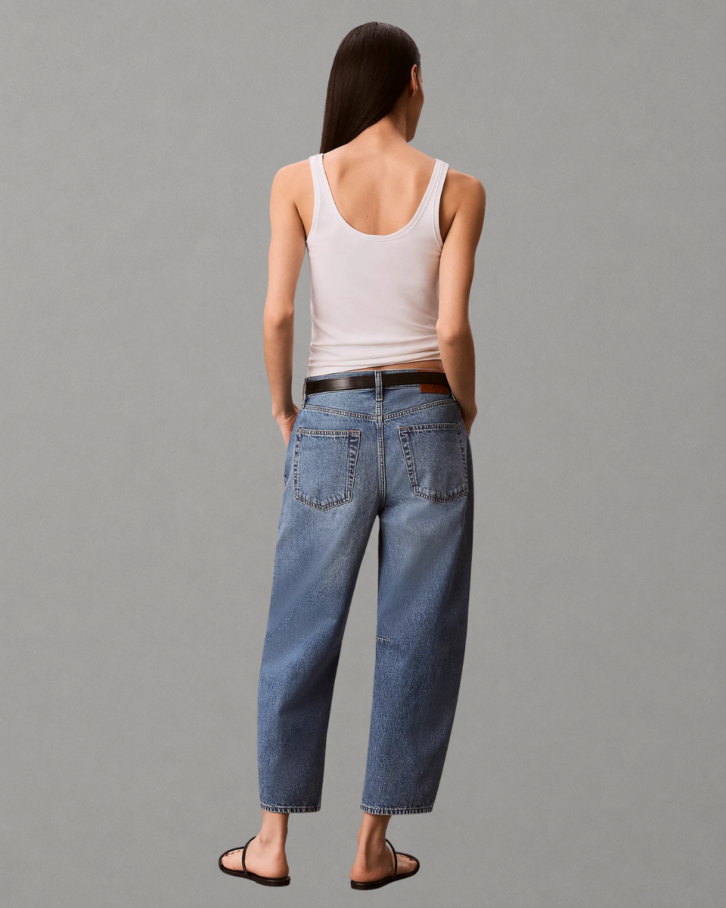 Calvin Klein Jeans - Cropped Barrel Jean Tinted Airway - Tinted Airway