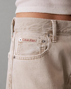 Calvin Klein Jeans - Relaxed Barrel Jean Marbled Bone - Marbled Bone