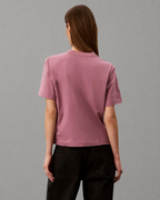 Calvin Klein Jeans - SS Boxy Hand Drawn Monologo Tee - Dusky Orchid