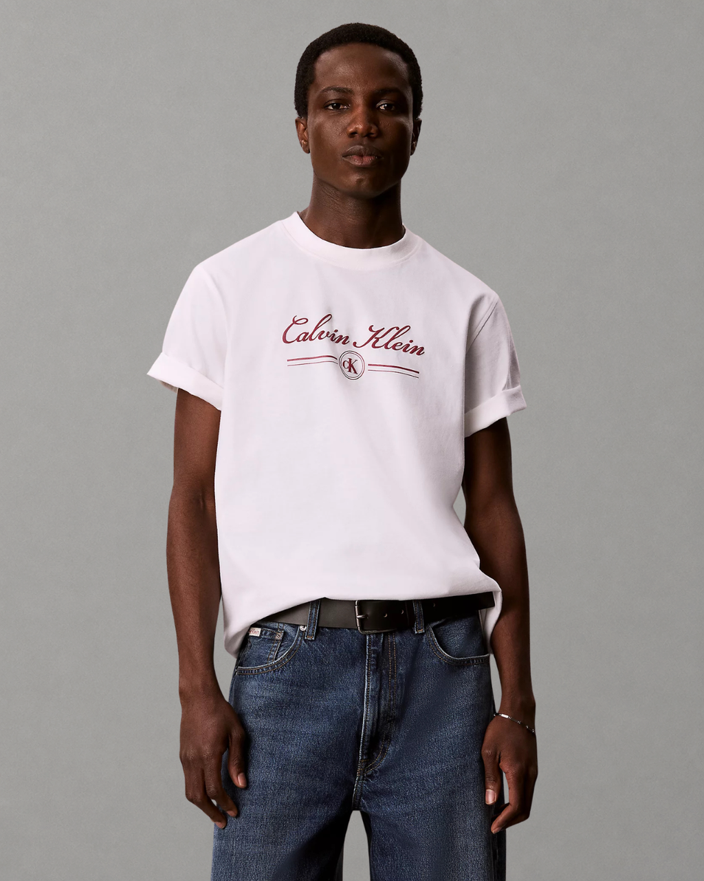 Calvin Klein Jeans - SS EZ 20S Script Calvin Undrlnd - Bianco