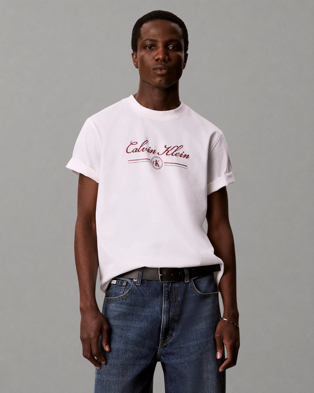 Calvin Klein Jeans - SS EZ 20S Script Calvin Undrlnd - Bianco