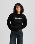 Karl Lagerfeld Jeans - Klj Reg Essential Logo Sweat - Nero