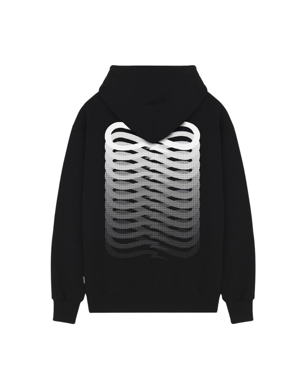 Propaganda - Hoodie Ribs - Nero