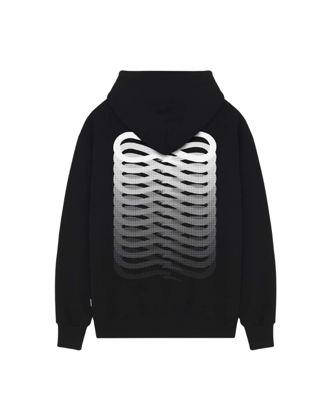Propaganda - Hoodie Ribs - Nero