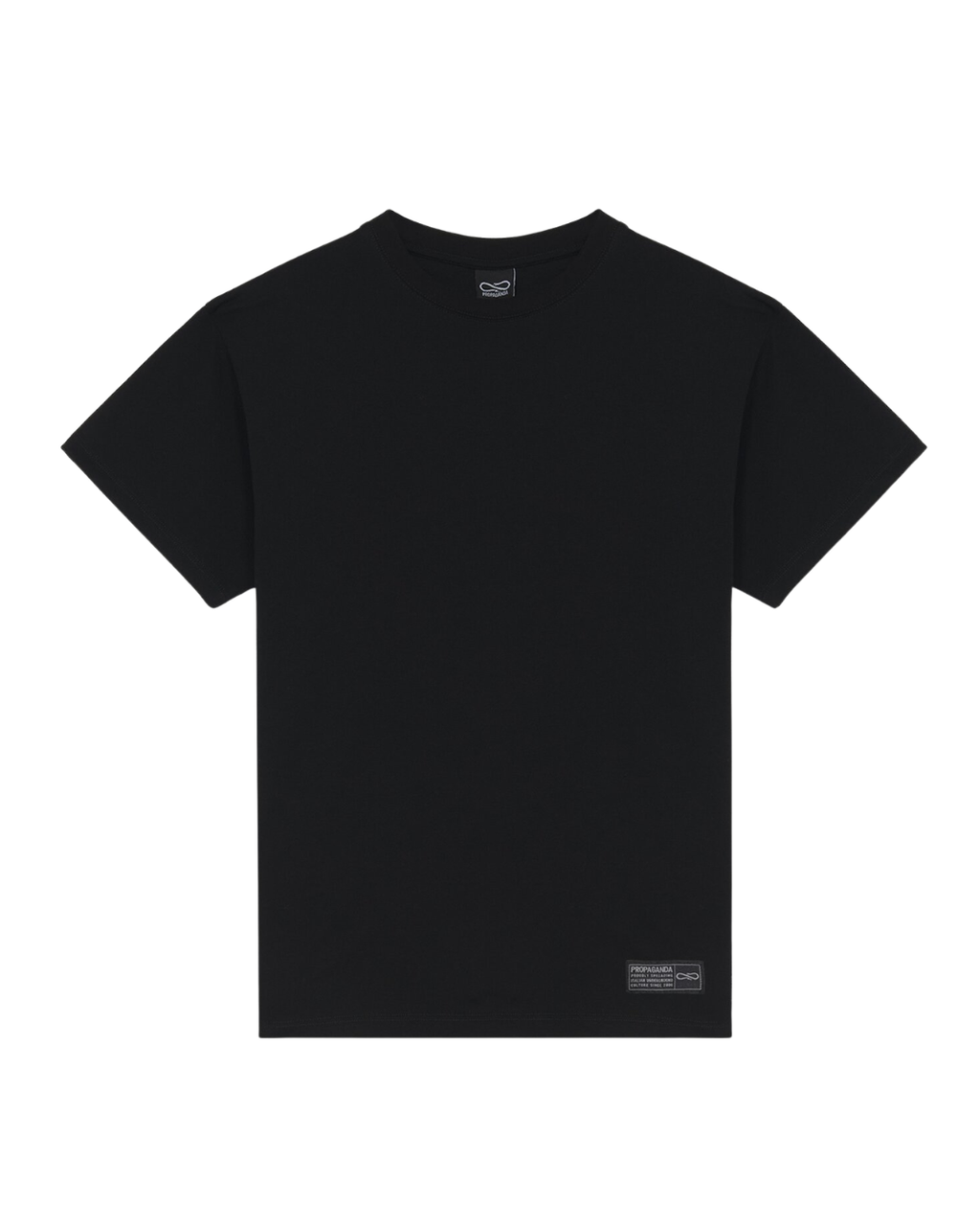 Propaganda - T-Shirt M/M Label Bicolor - Nero