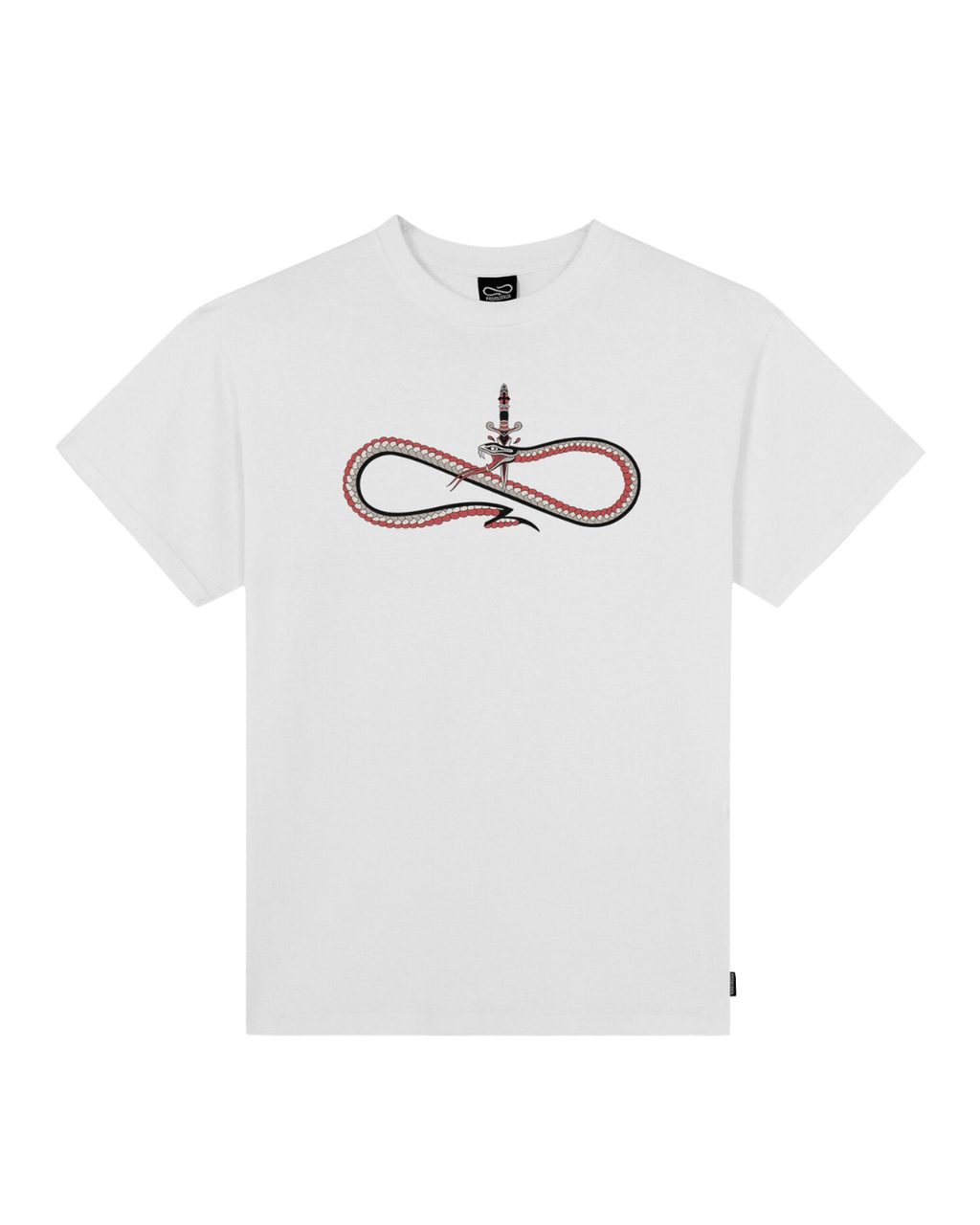 Propaganda - T-Shirt M/M Logo Sword - Bianco