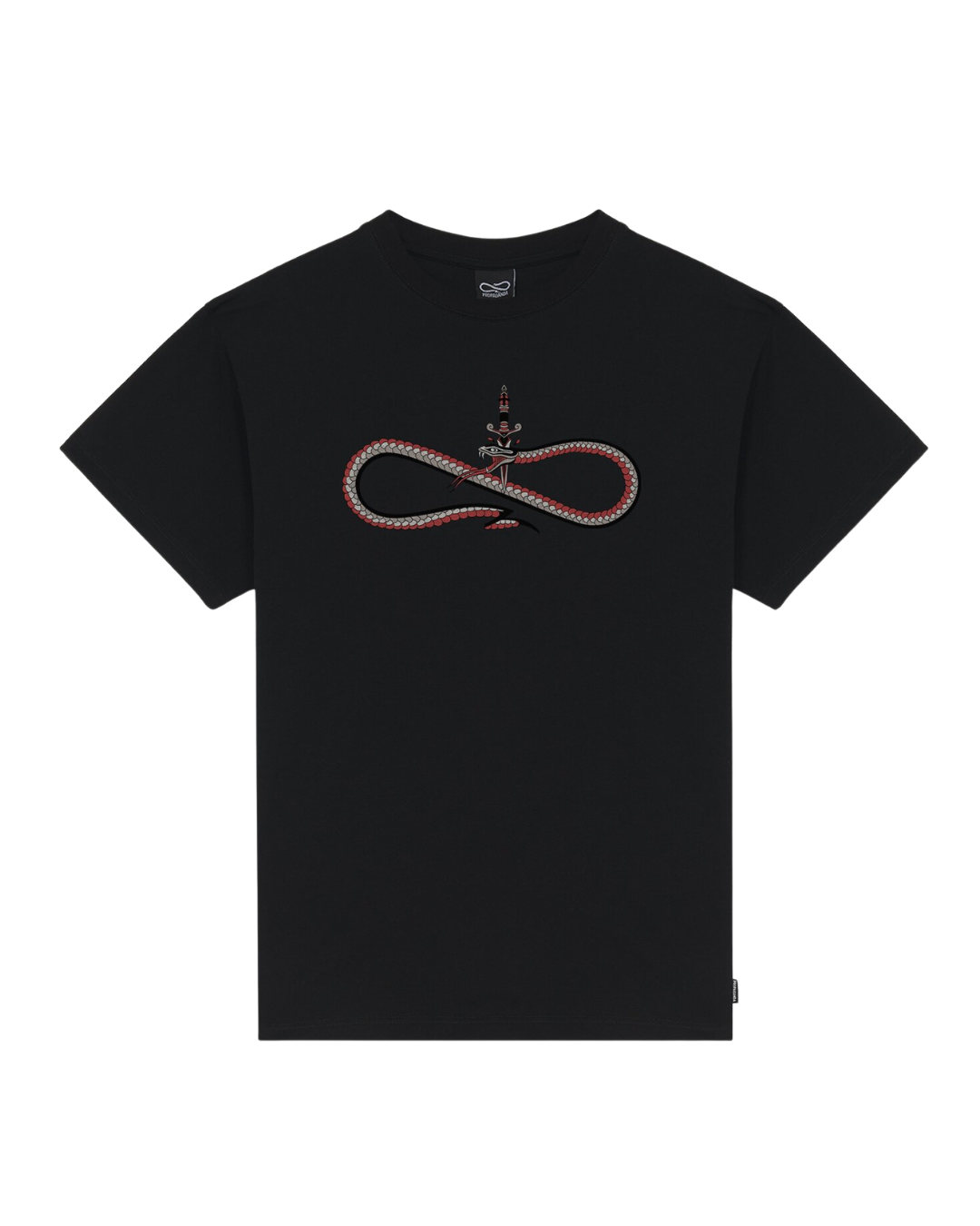 Propaganda - T-Shirt M/M Logo Sword - Nero
