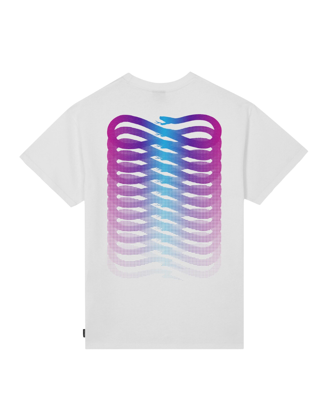Propaganda - T-Shirt M/M Ribs Gradient - Bianco