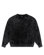 Propaganda - Crewneck Box Logo Woman - Nero Stone Wash