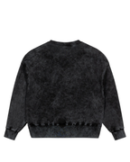 Propaganda - Crewneck Box Logo Woman - Nero Stone Wash