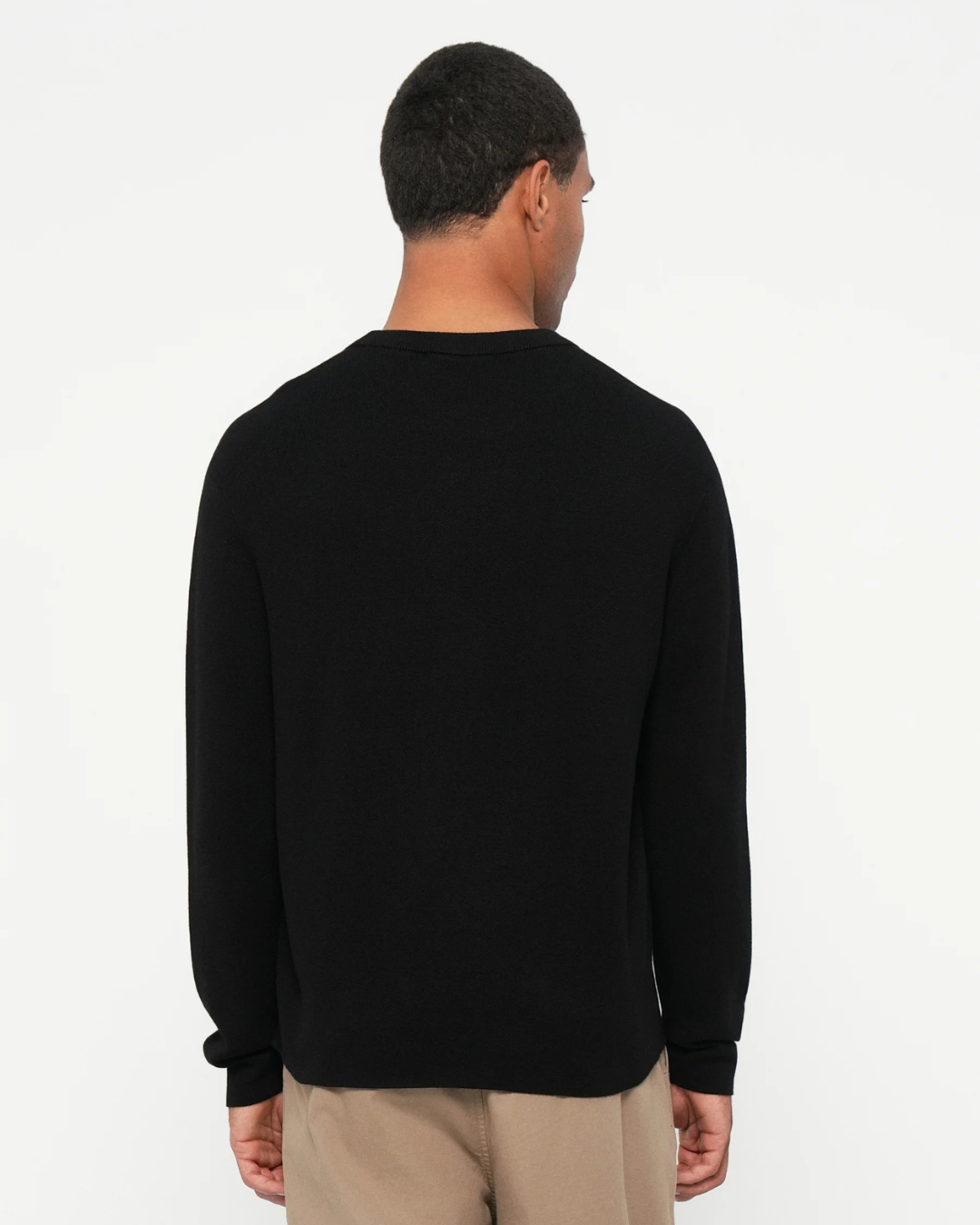 Selected Homme - Slhteller FN Crew Neck Noos - Nero